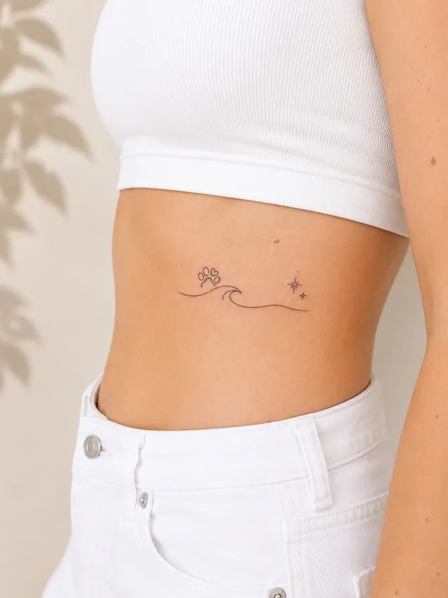 Fineline tattoo 01 tattoo by Taterka Ink
